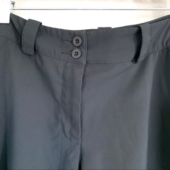 Nike golf black dri-fit Bermuda shorts size 10 - Picture 2 of 6